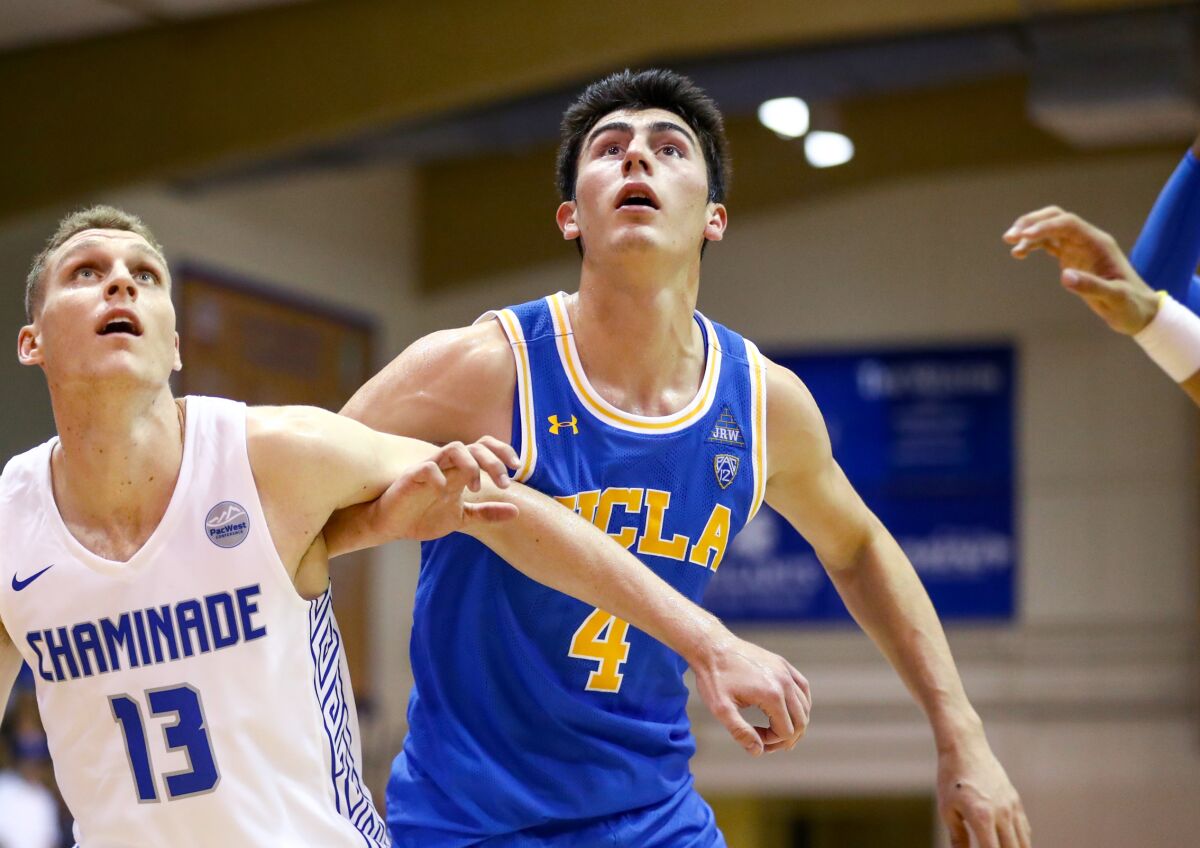 UCLA guard Jaime Jaquez Jr.'s competitive fire against Chaminade in the Maui Invitational on Tuesday earned him a start against Michigan State on Wednesday.