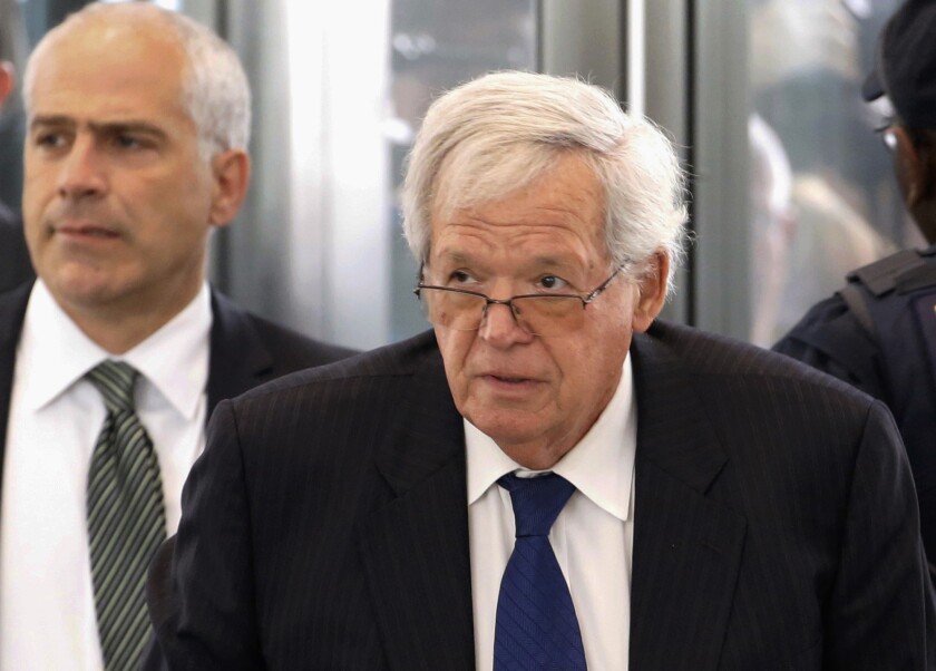 Prosecutors said in a court filing that former House Speaker Dennis Hastert paid hush money to conceal sex abuse of a 14-year-old.