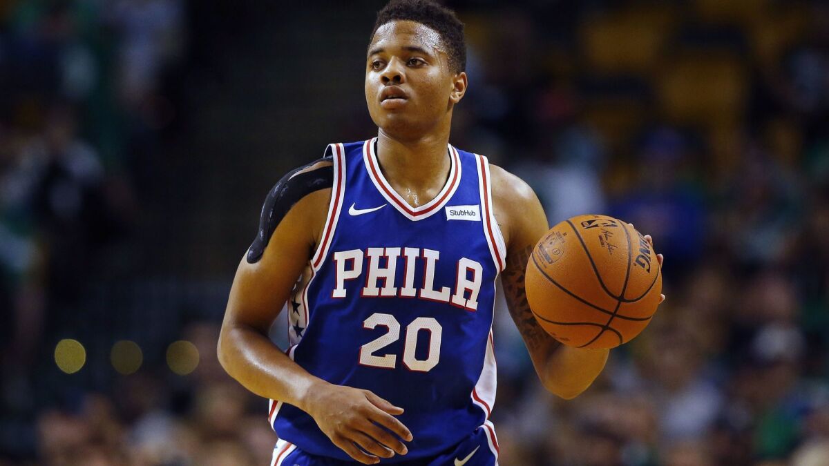 Philadelphia guard Markelle Fultz has been diagnosed with thoracic outlet syndrome.