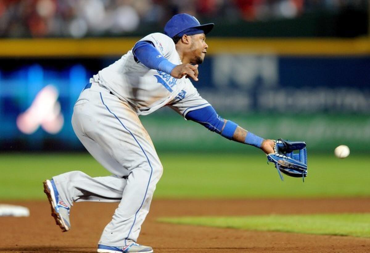 Dodgers shortstop Hanley Ramirez has rib fracture, status
