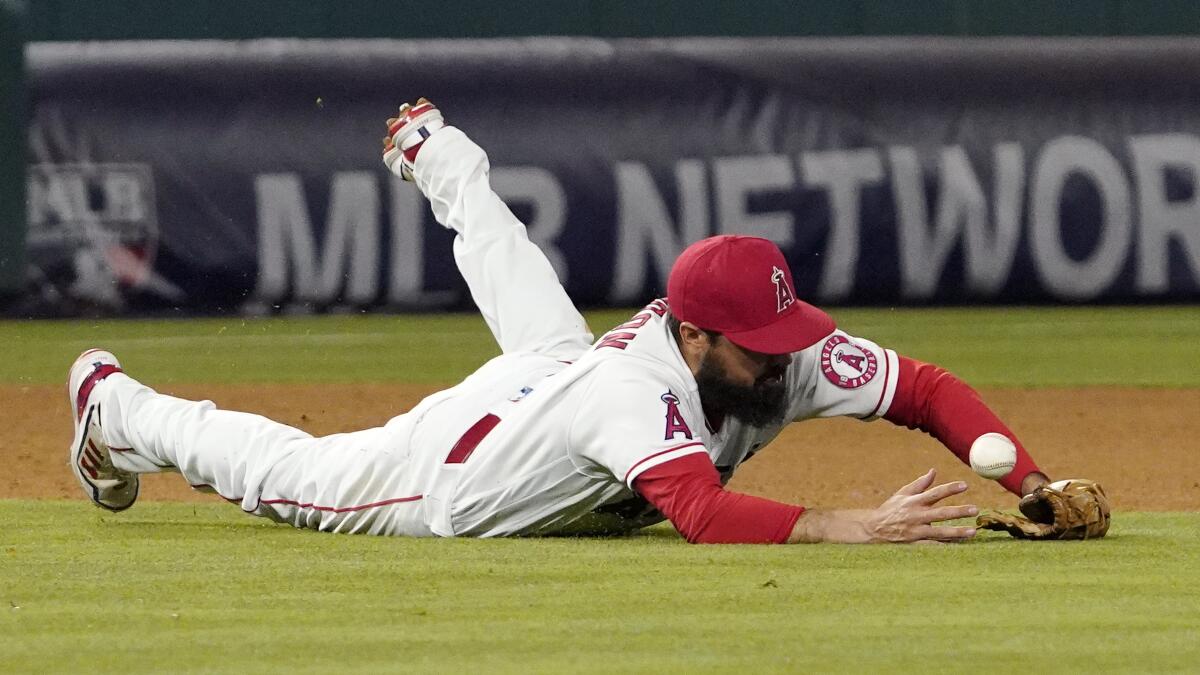 Angels rout Athletics; Anthony Rendon doesn't discuss flap - Los Angeles  Times