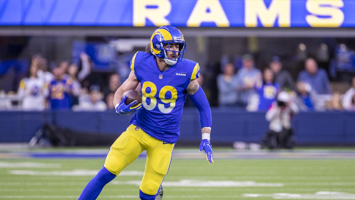 Rams-49ers NFC Championship 2022: Tyler Higbee QUESTIONABLE to