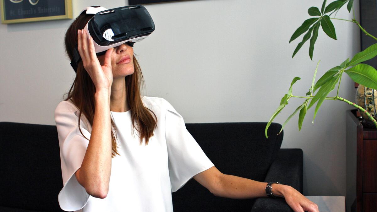 Many real estate firms use the Samsung Gear VR to show clients a home virtually.