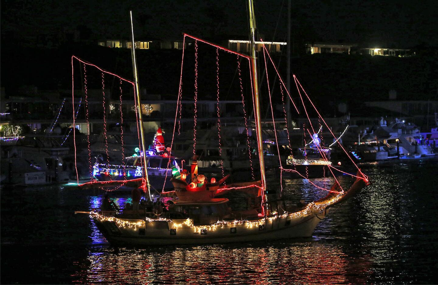 The 110th Newport Beach Christmas Boat Parade