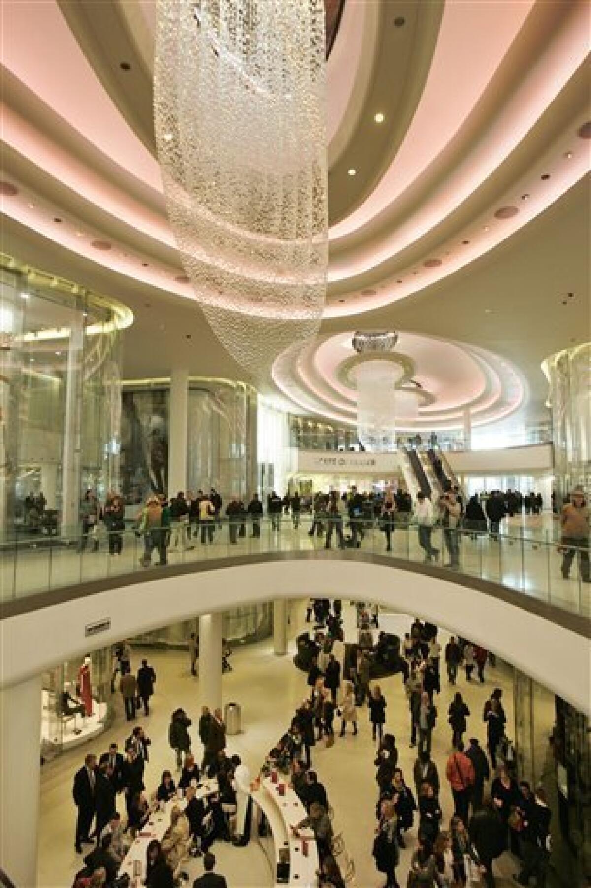 Thousands throng to opening of huge London mall - The San Diego