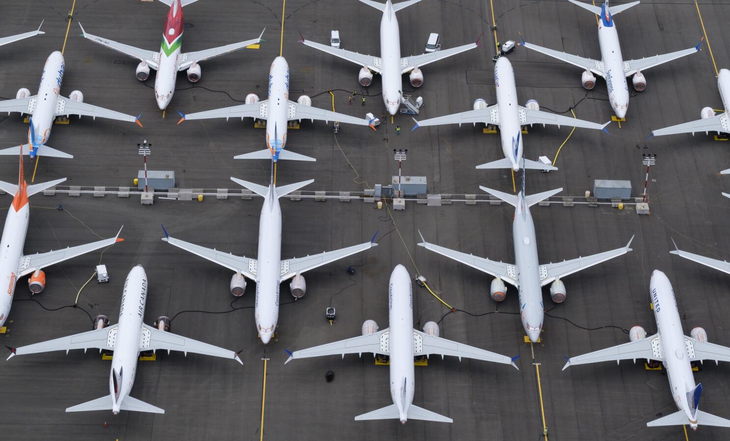 Airlines scramble for Boeing 737 Max simulators - Los Angeles Times