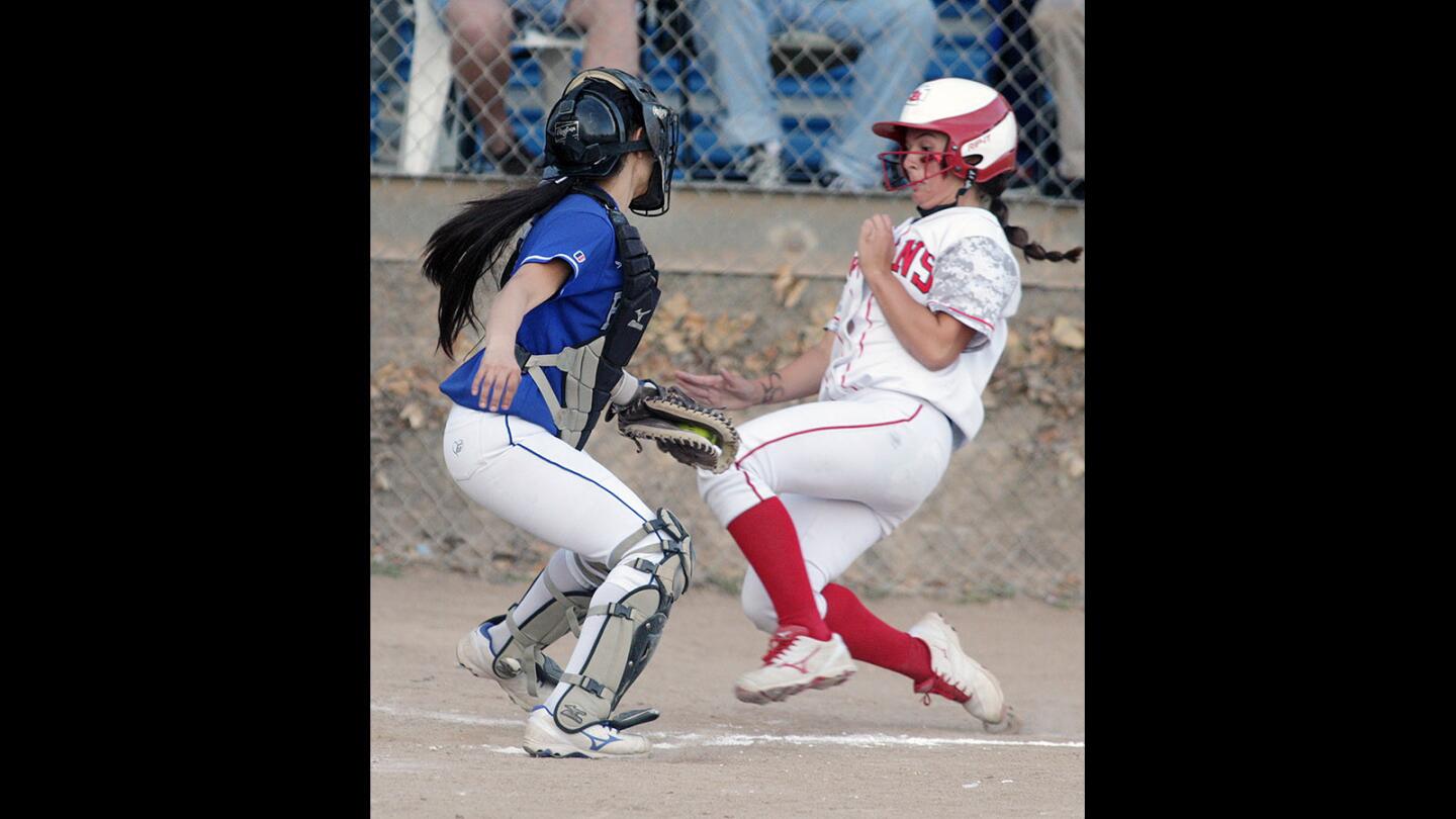 Photo Gallery: Rival softball, Burroughs vs. Burbank