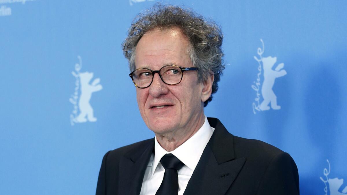 Actor Geoffrey Rush at the Berlinale International Film Festival in 2013.