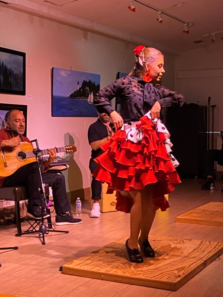 Flamenco dancing was the highlight of "A Night in Sevilla" on June 3 the La Jolla Community Center.
