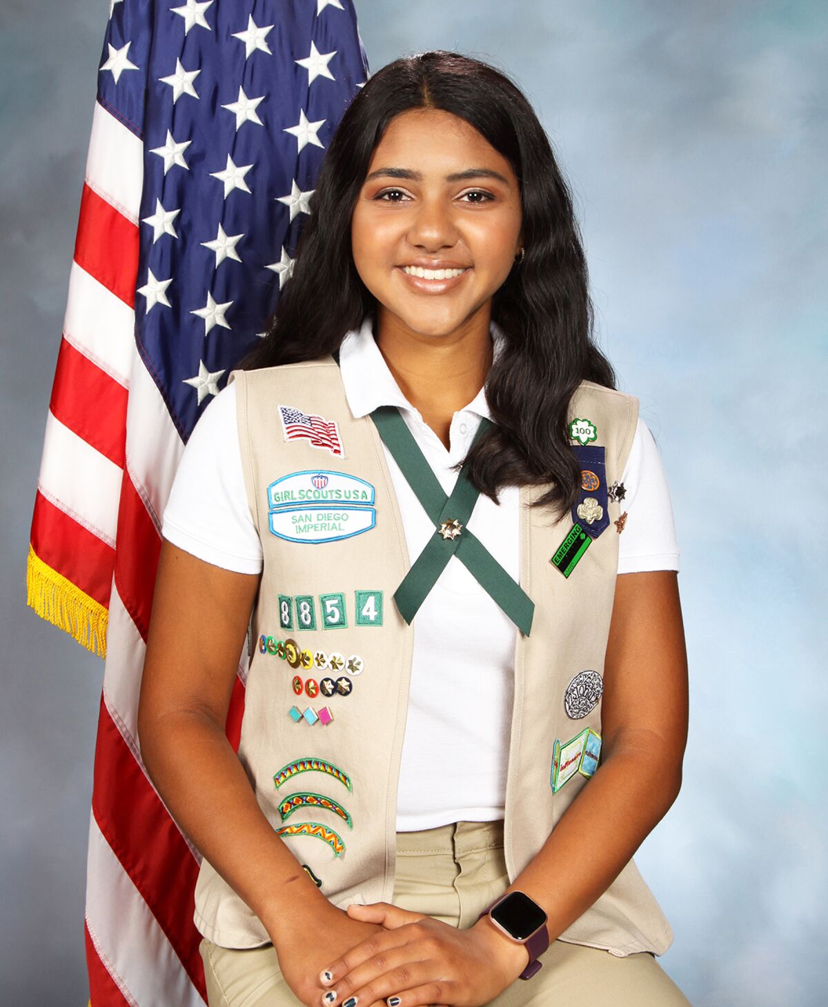 Gold Award Girl Scout Shruti Chari