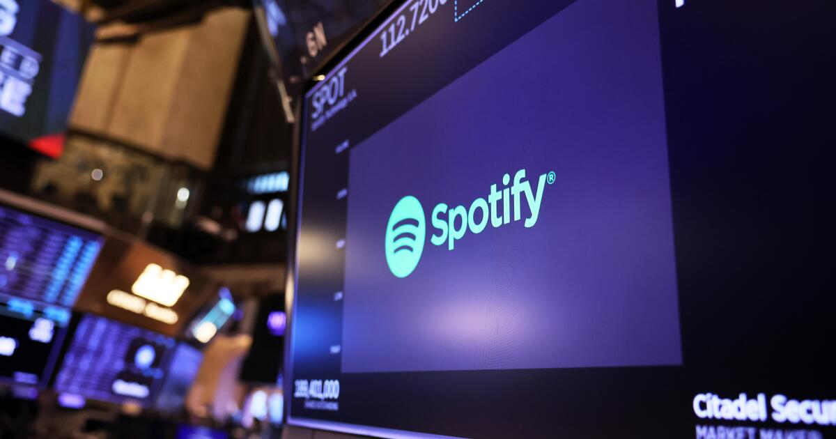 Spotify reporta receita total no quarto trimestre de US$ 5,3 bilhões e crescimento recorde em ouvintes