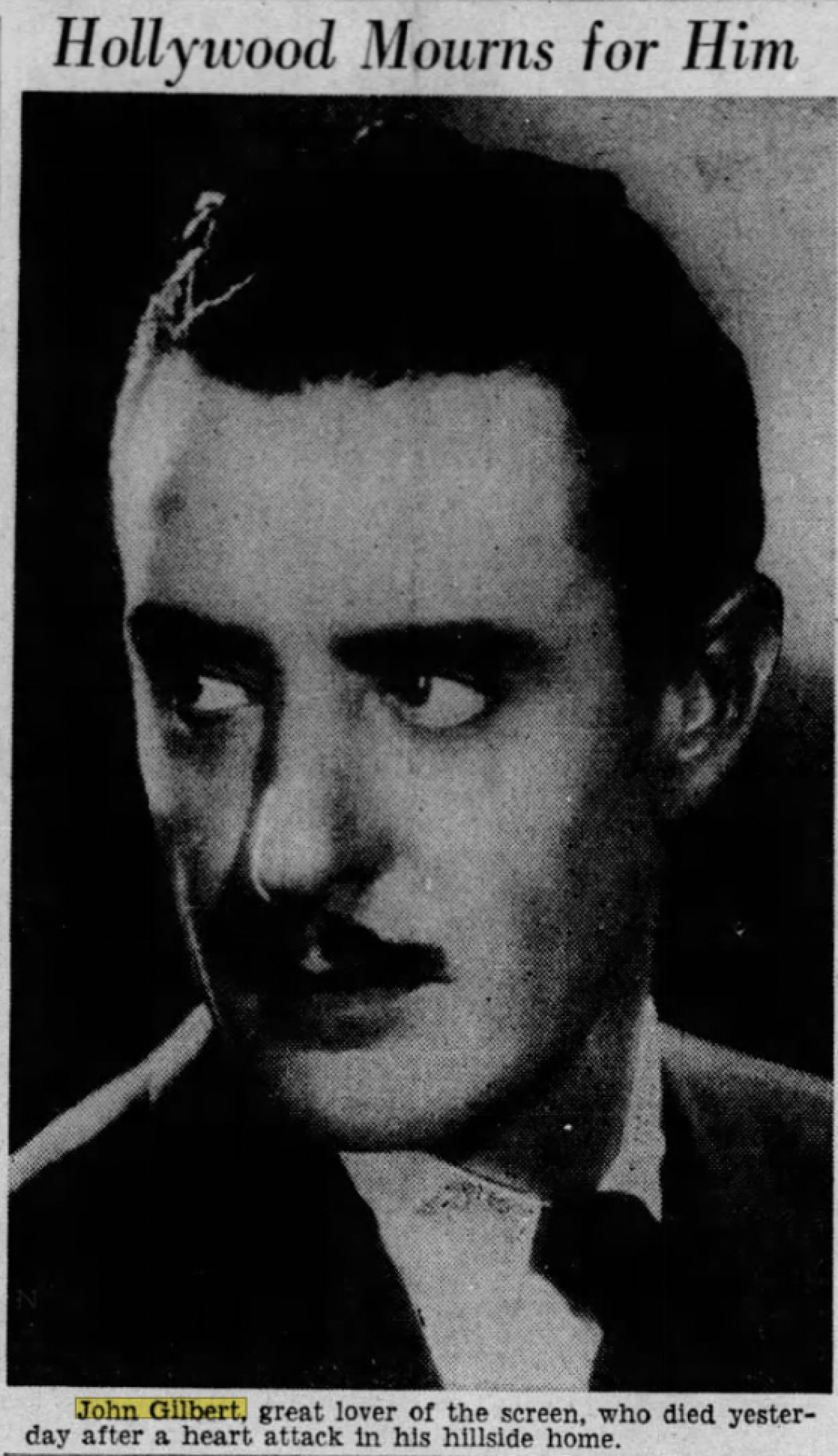 a portrait of a man with a mustache 