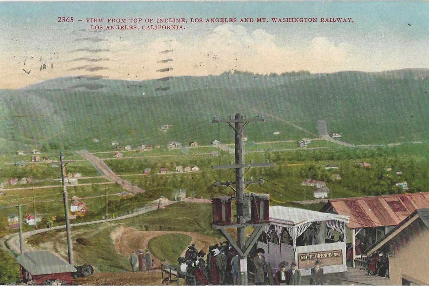 From the top of the Mount Washington rail incline, passengers could see the hills and city below. The cars were said to stop wherever residents wanted to alight.