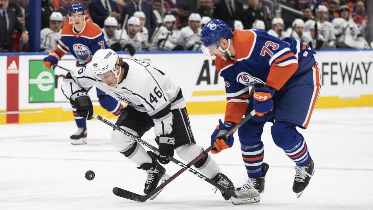 Around the NHL: Kings' Vilardi says he's ready to return for Game 2 vs.  Oilers