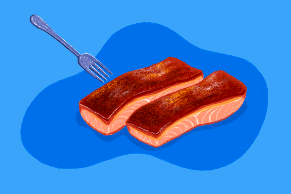 The secret to cooking salmon to get an extra-crispy skin? Don't touch it.