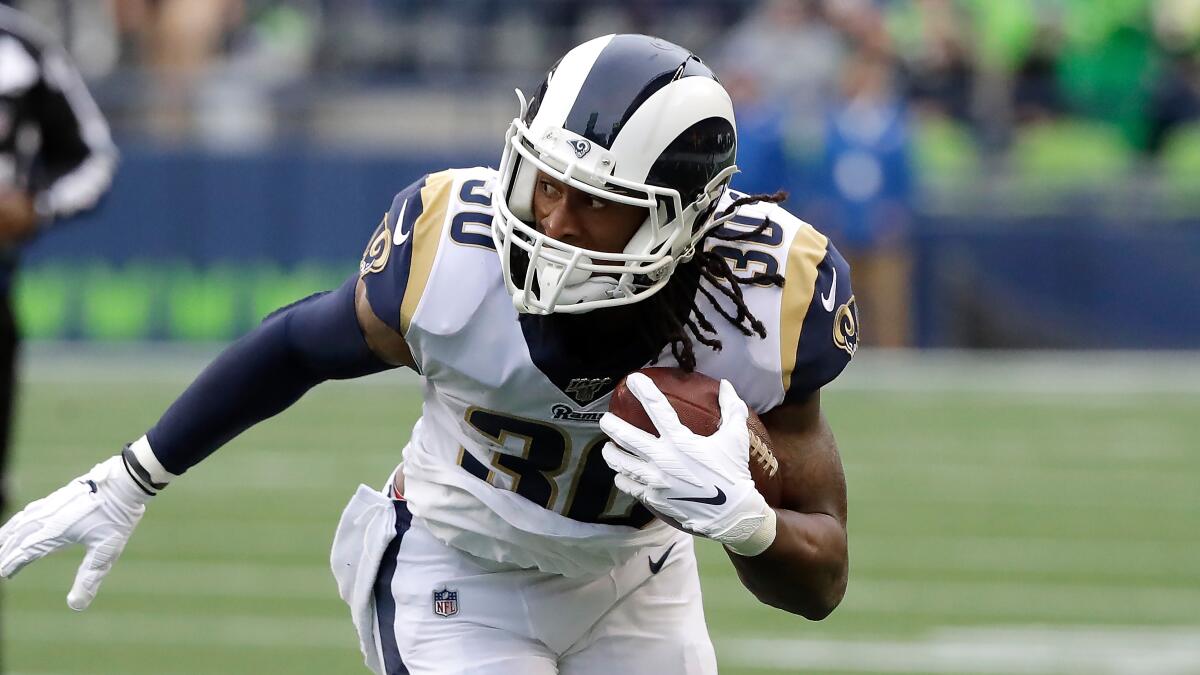 Did Rams gamble away their season by not using Todd Gurley? - Los