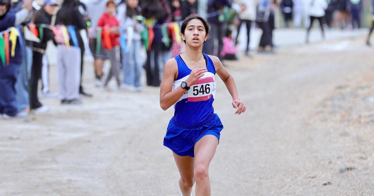 Ananya Balaraman wins City Section girls’ cross-country title