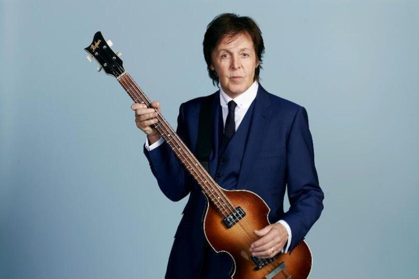 Paul McCartney's latest album, "New," is scheduled for release Oct. 15.