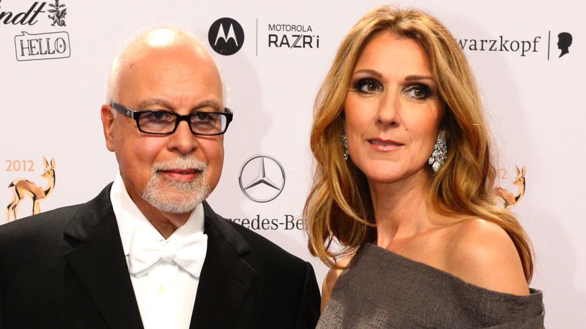 Rene Angelil, in Germany with wife Celine Dion in 2012, has died at 73 after battling cancer for years.