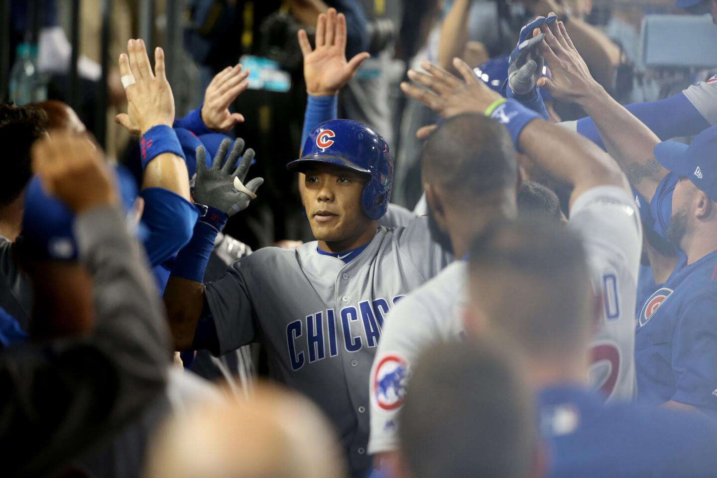 NLCS Game 4: Cubs 10, Dodgers 2
