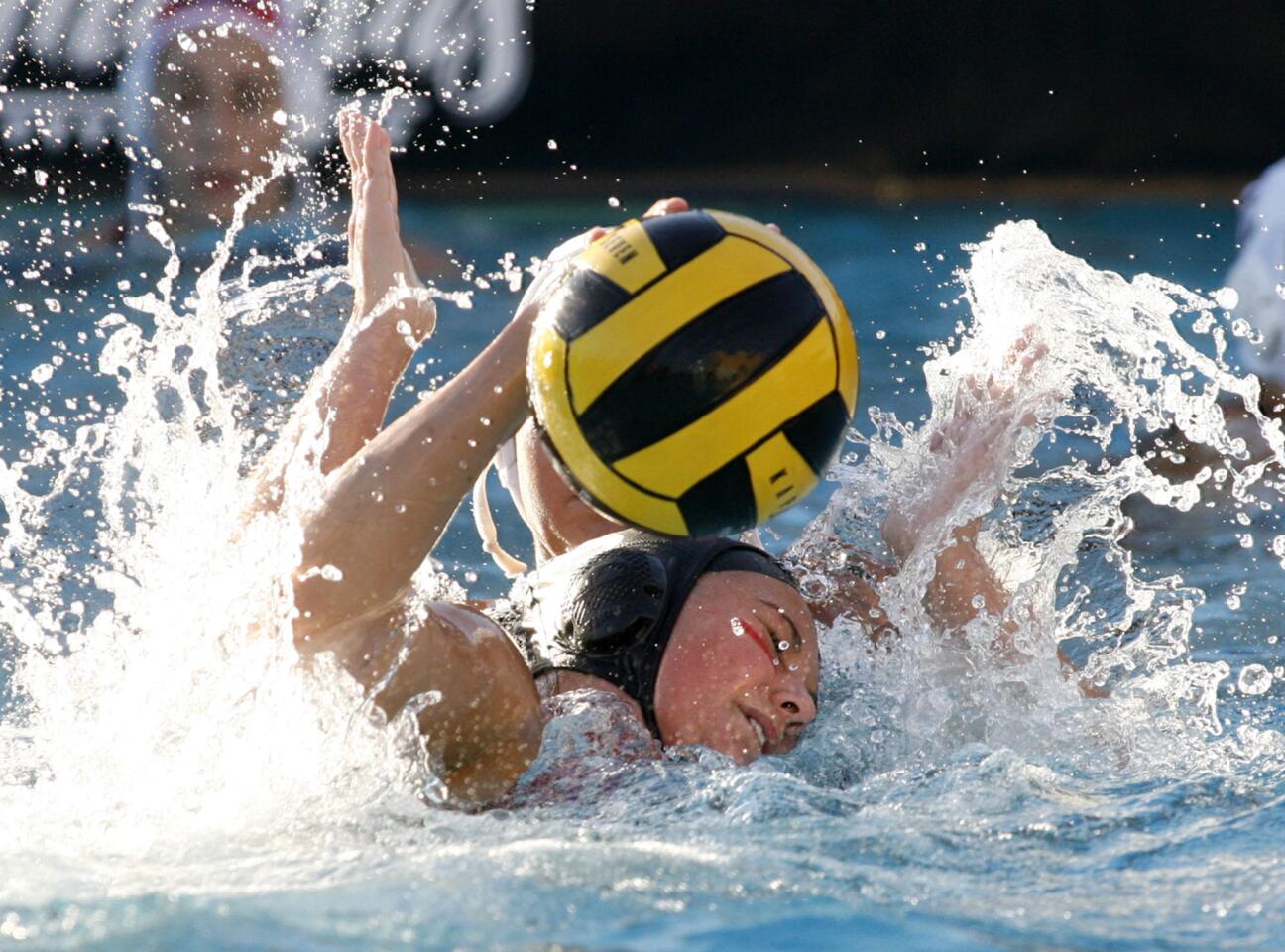 Photo Gallery: Burroughs v. Glendale Pacific League girls water polo