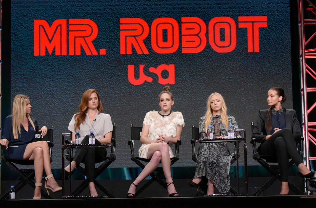 The Women of 'Mr. Robot': 'We are women, we are equals' - Los Angeles Times