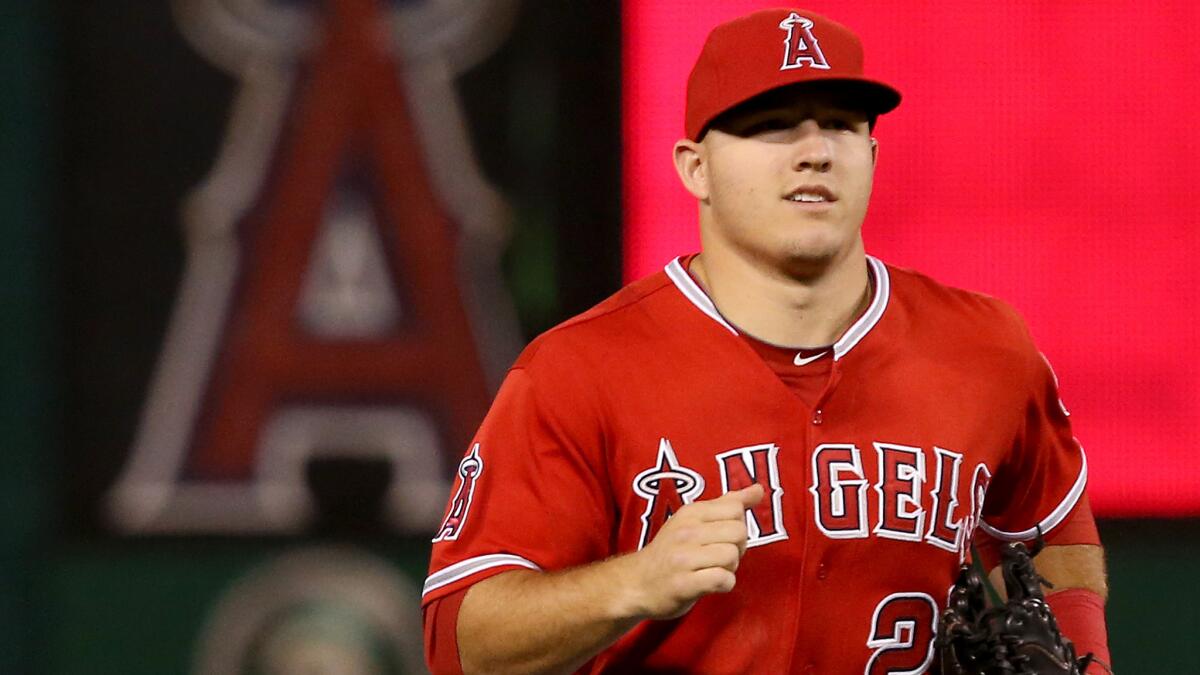 Angels center fielder Mike Trout doesn't know if it would be a good idea for him to compete in the MLB All-Star home run derby this year.
