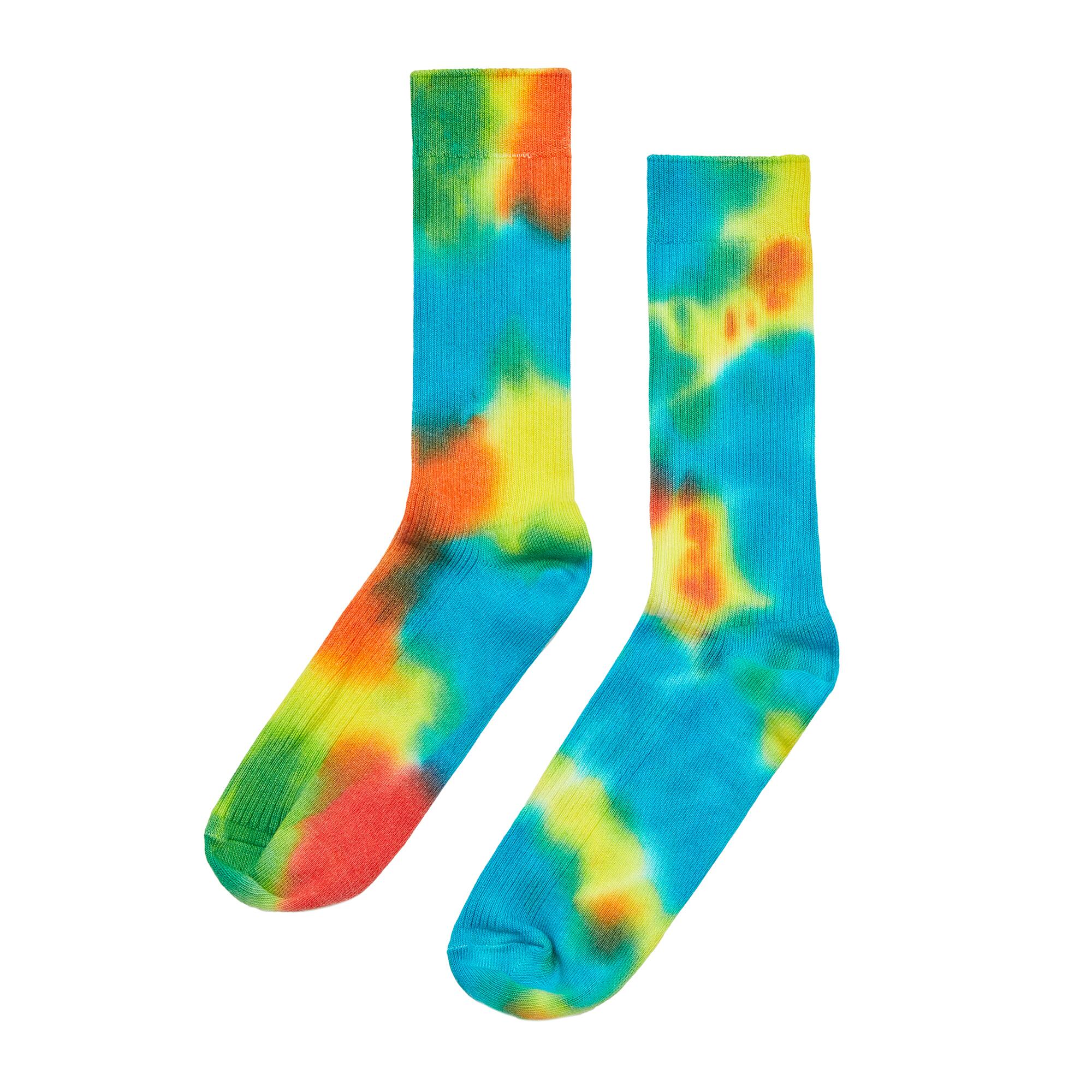 Locally-made tie-dye socks from Cotton Citizen