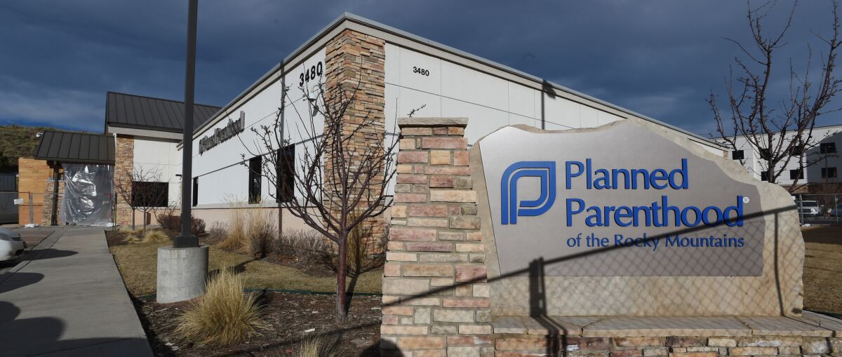 Planned Parenthood of the Rocky Mountains in Colorado Springs.