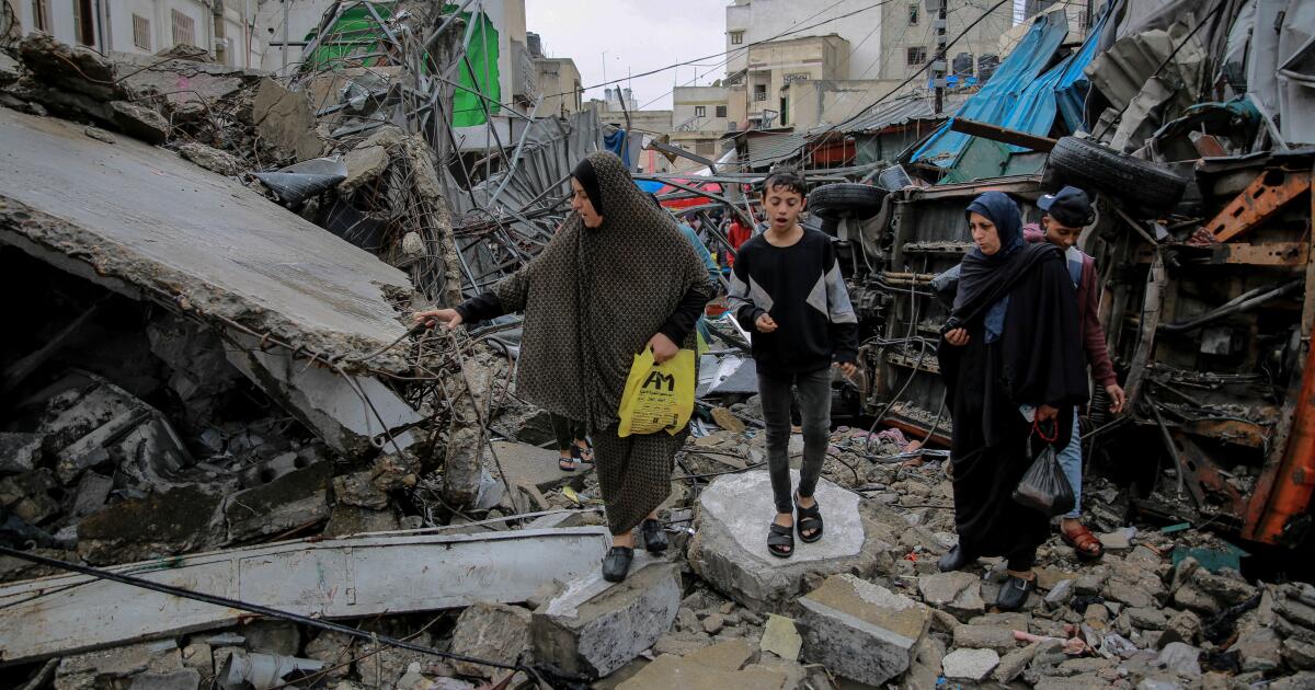 “J’espère qu’ils prolongeront cette trêve.”  Les Gazaouis craignent qu’Israël reprenne bientôt ses bombardements