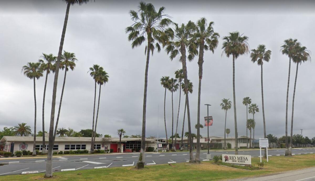 A teacher at Rio Mesa High School used a racial slur in class earlier this week, prompting an official apology from the Oxnard Union High School District.