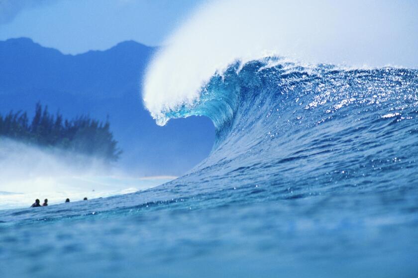 Visit a beach. Take a hike. There are plenty of low-cost ways to experience often-pricey Hawaii. This is the scene on Oahu's North Shore.