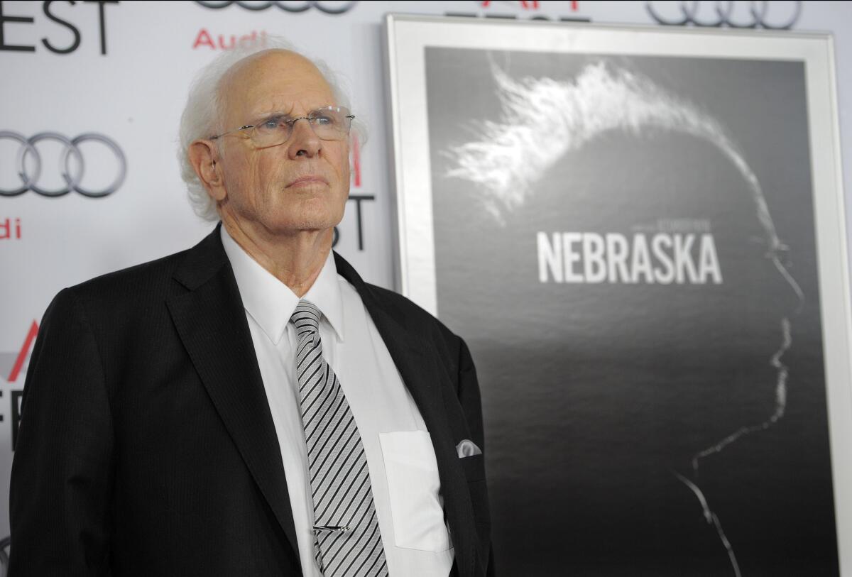 Bruce Dern, currently starring in "Nebraska," will receive the Career Achievement Award at the 25th Palm Springs International Film Festival gala.