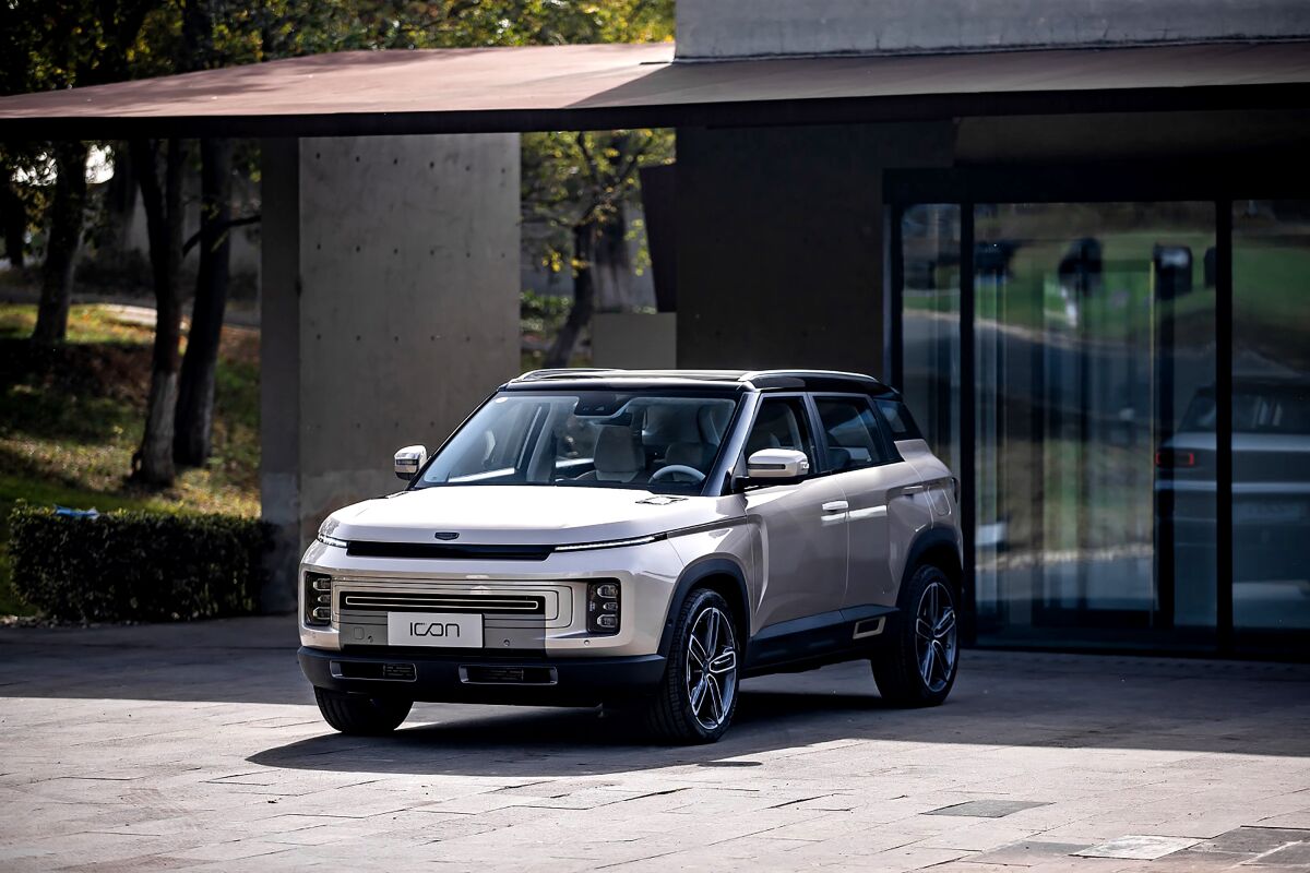 Chinese carmaker Geely Auto's forthcoming ICON electric SUV will feature an N95-certified air purification system.