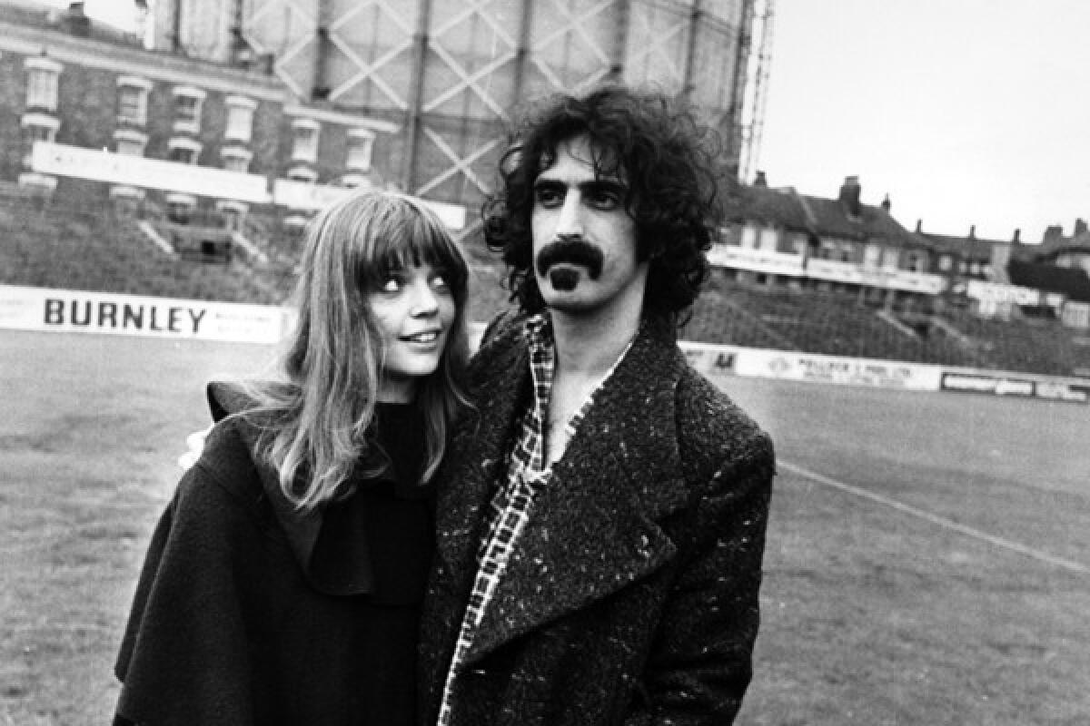 A portrait of musician Frank Zappa and his wife Gail, September 15th, 1972.