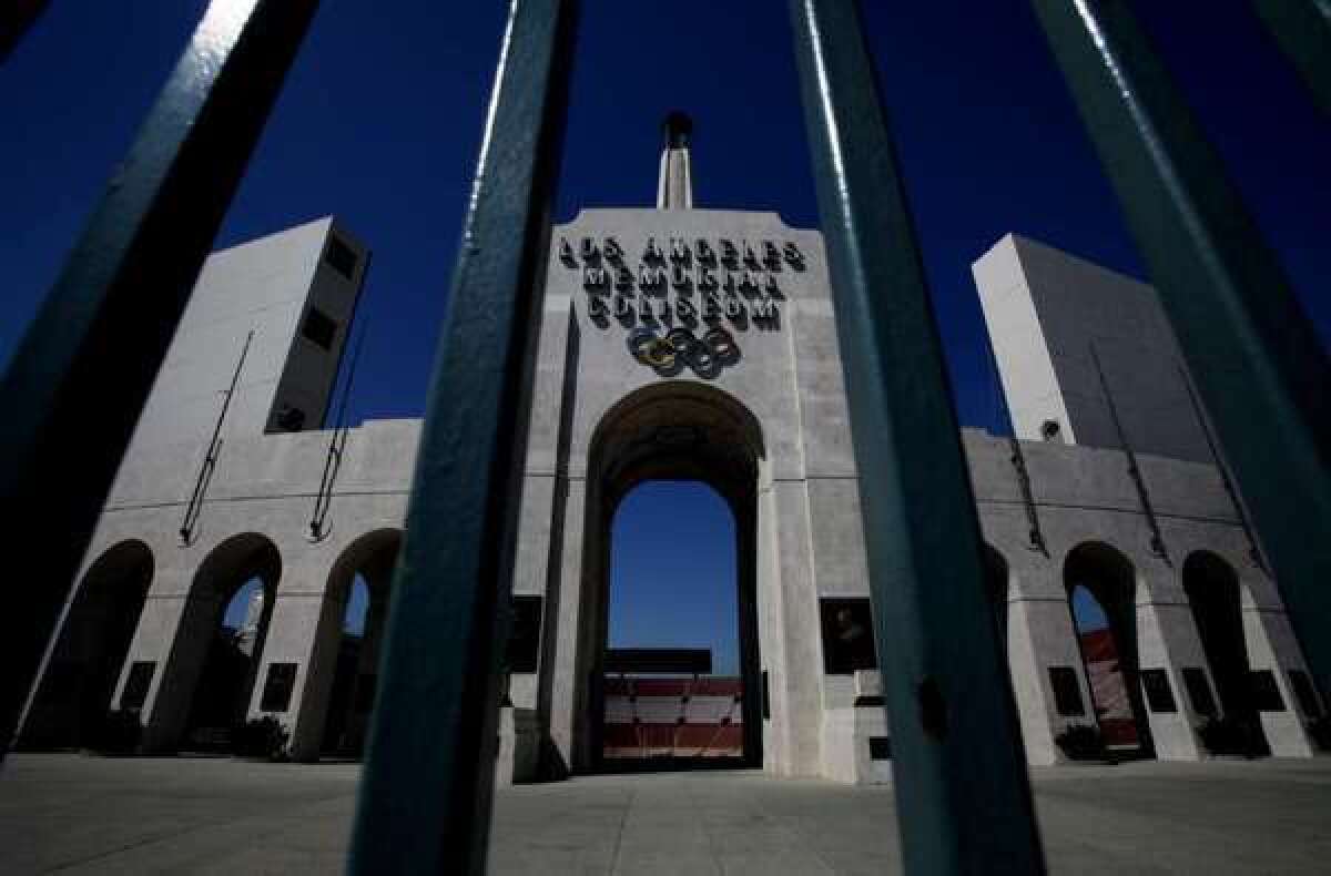 Could the Coliseum in 2024 host its third Olympics?