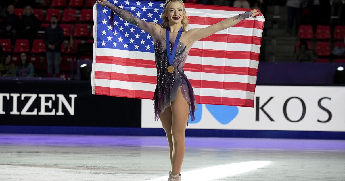 Ilia Malinin and Amber Glenn win as U.S. skaters take three golds at Grand Prix Final