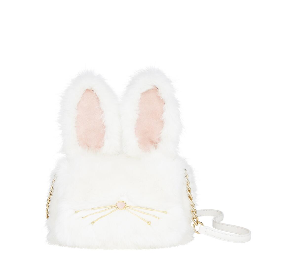 Kate Spade's Make Magic Rabbit Shoulder Bag and Muff, $398.