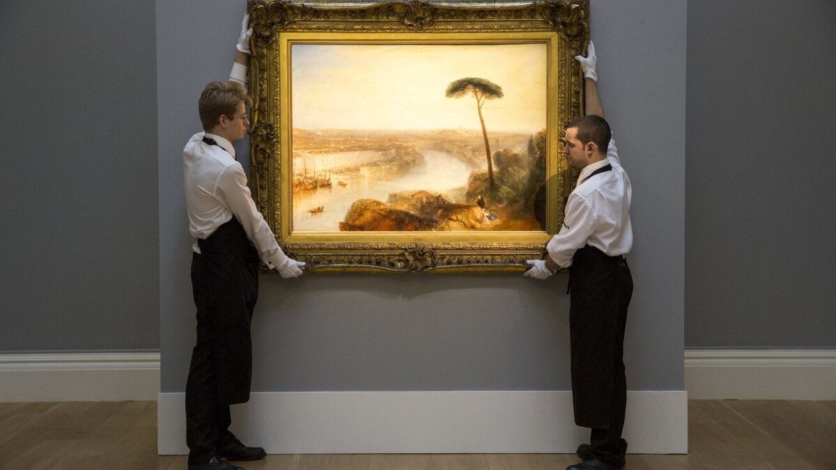 J M W Turner Painting Goes For Record 47 5 Million At Auction Los Angeles Times