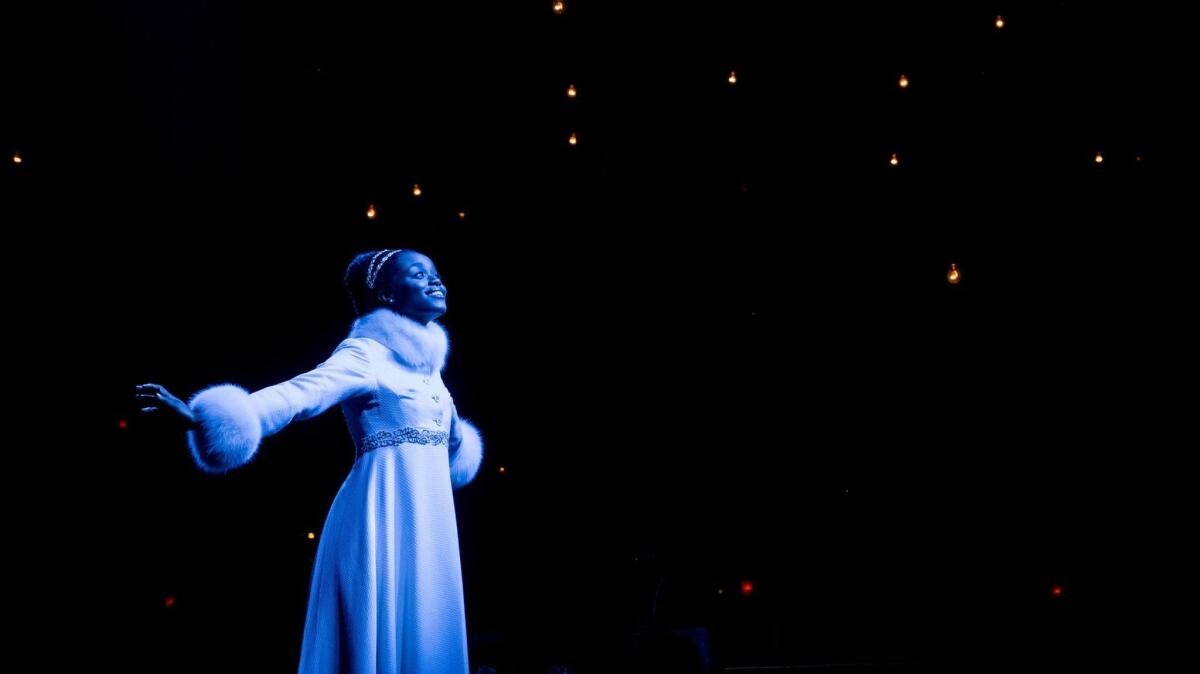 Denée Benton in "Natasha, Pierre & the Great Comet of 1812," which earned Chavkin her first Tony nomination.