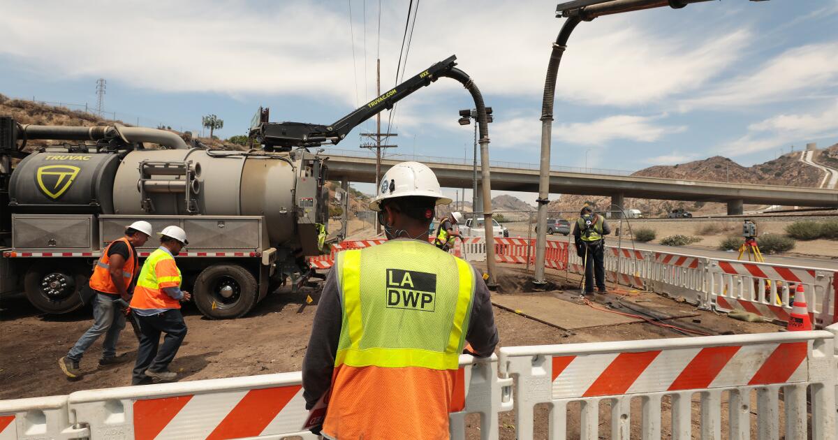 DWP crews make progress on water repairs, yet thousands remain without service