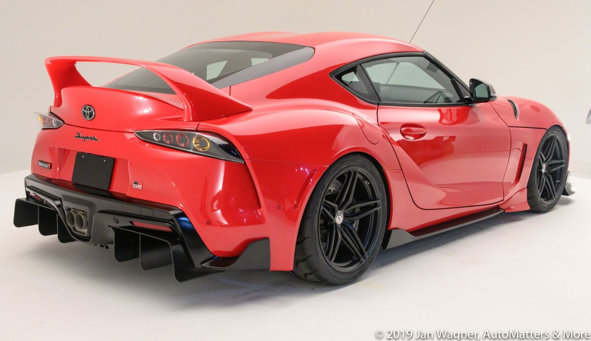 Red GR Supra Heritage Edition