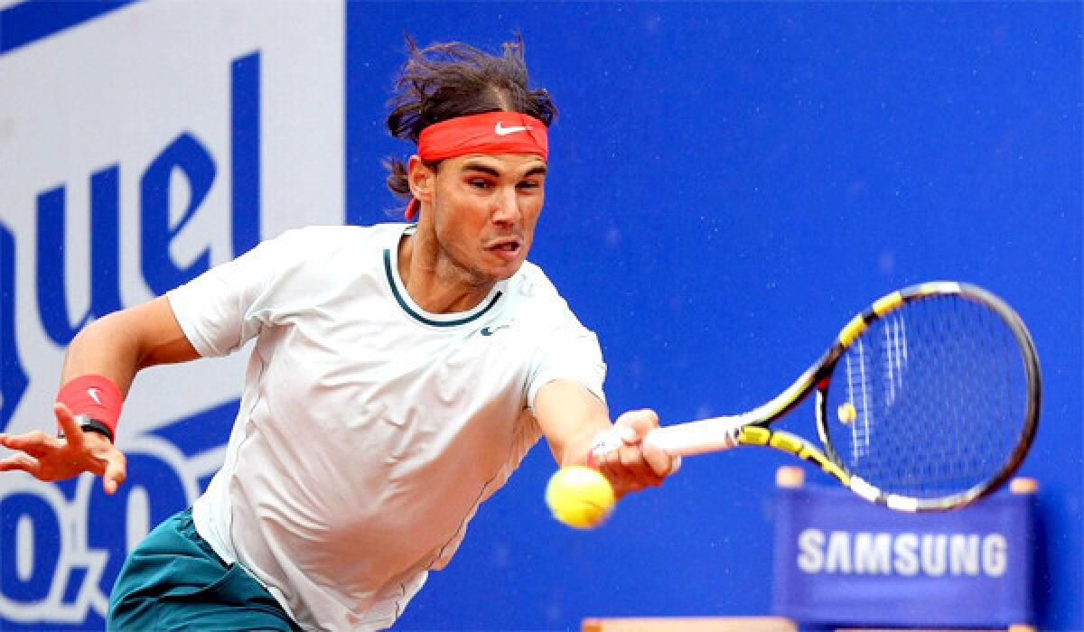 Rafael Nadal defeated Nicolas Almagro, 6-4, 6-3 to win the Barcelona Open title for the eighth time.