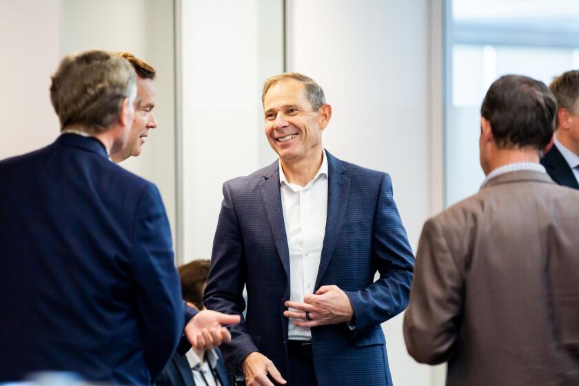 Rep. John Curtis attends the 2022 Conservative Climate Summit at the University of Utah.