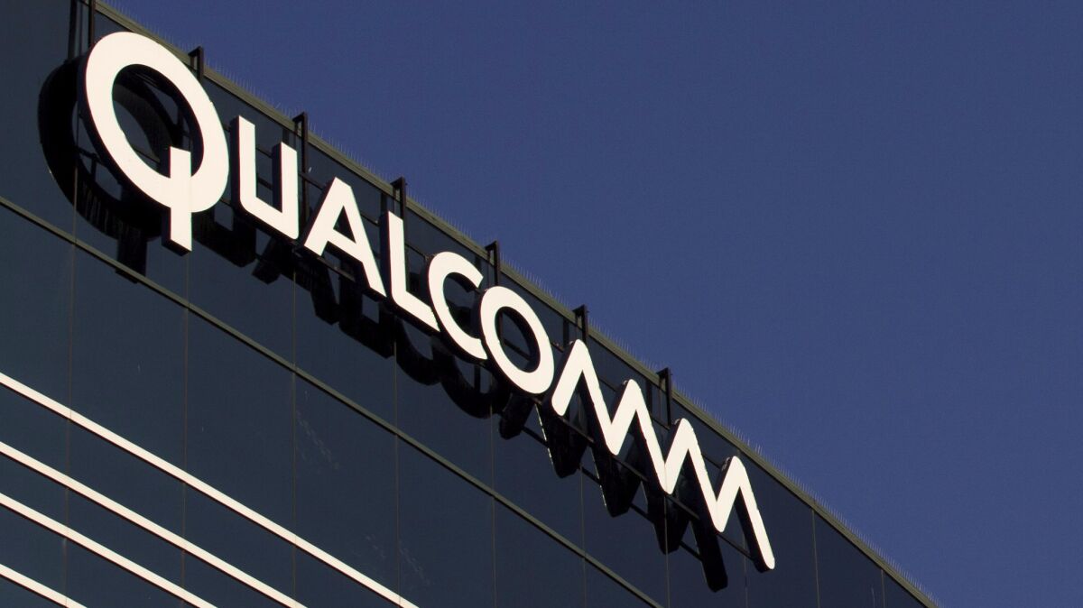 Qualcomm is the target of a lawsuit filed by Apple.