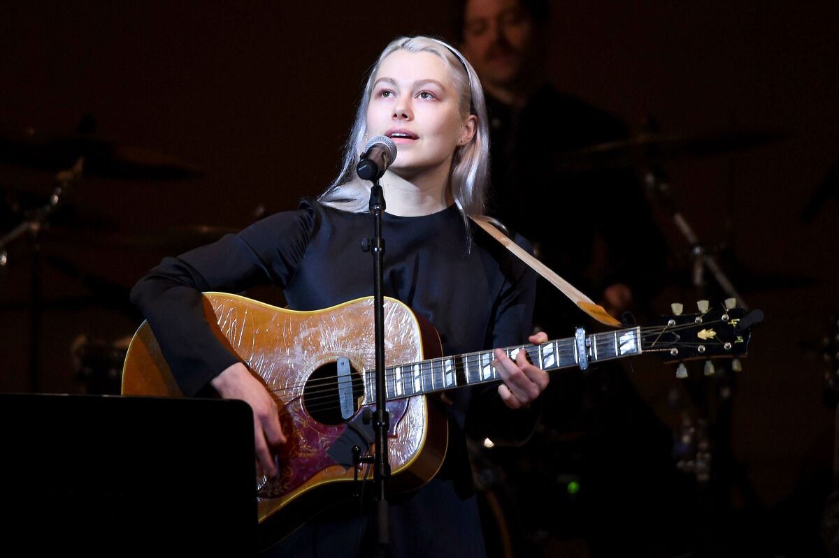 Phoebe Bridgers perform during the 33nd Annual Tibet House US Benefit Concert & Gala on February 26, 2020 in New York City