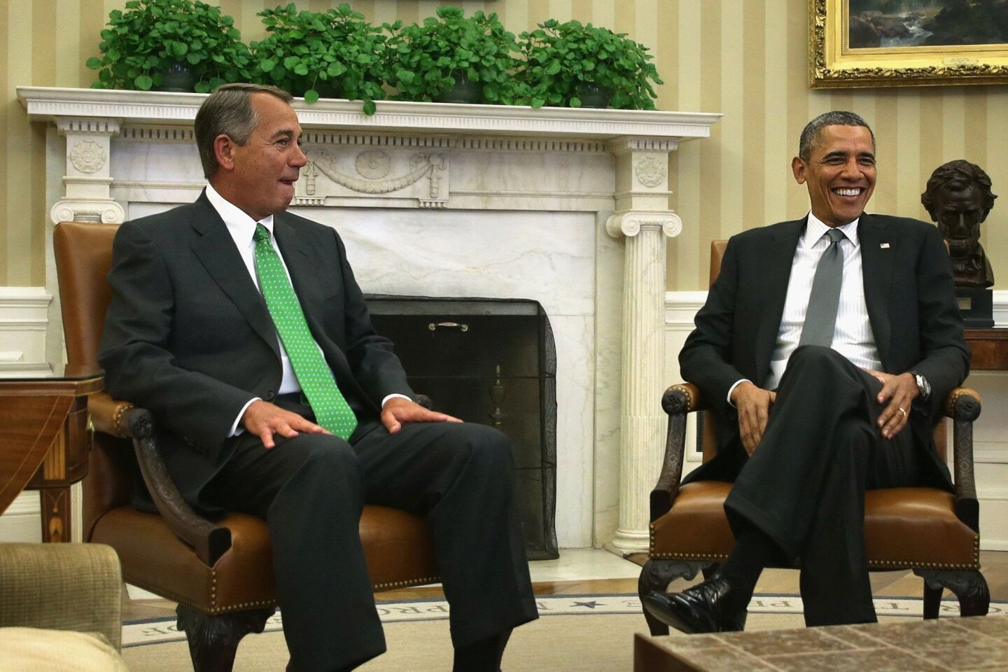One year later, Boehner and Obama meet