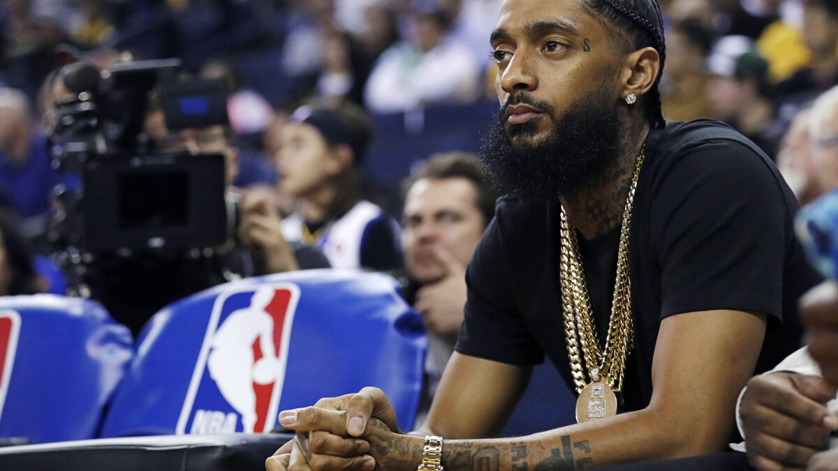 Lebron James Honors Rapper Nipsey Hussle On Anniversary Of His Death Los Angeles Times