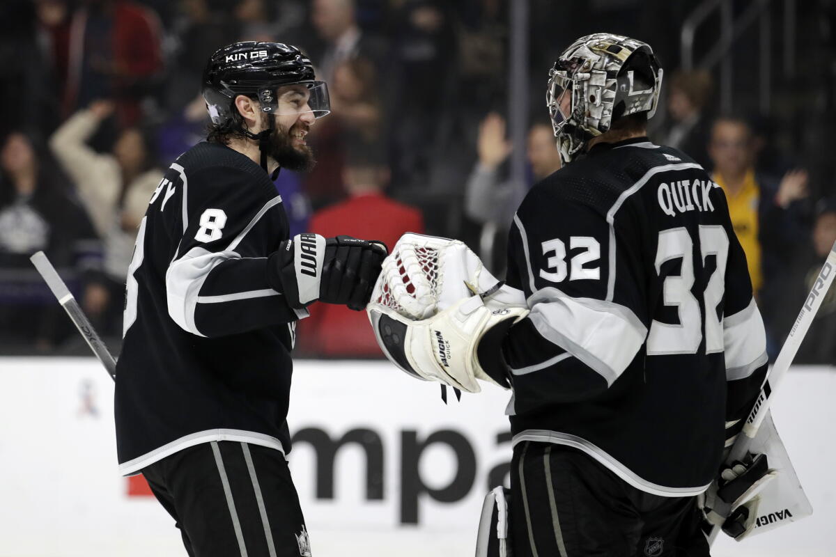 Jhonathan Quick Rookie Kings still coming to terms with Jonathan Quick on Vegas - Los Angeles ...