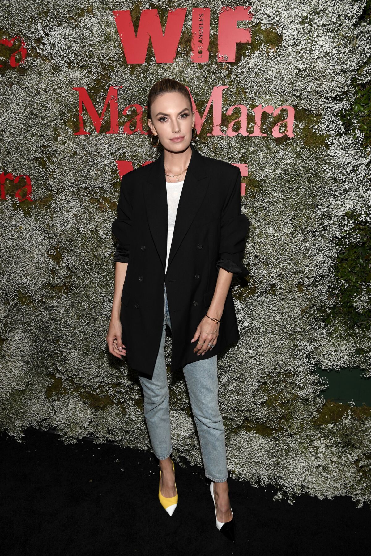 Elizabeth Chambers at the Women in Film Max Mara Face of the Future cocktail party on Tuesday.